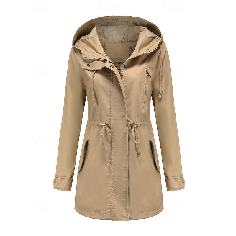 Hooded Longline Utility Coat