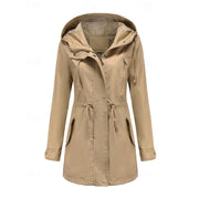 Hooded Longline Utility Coat